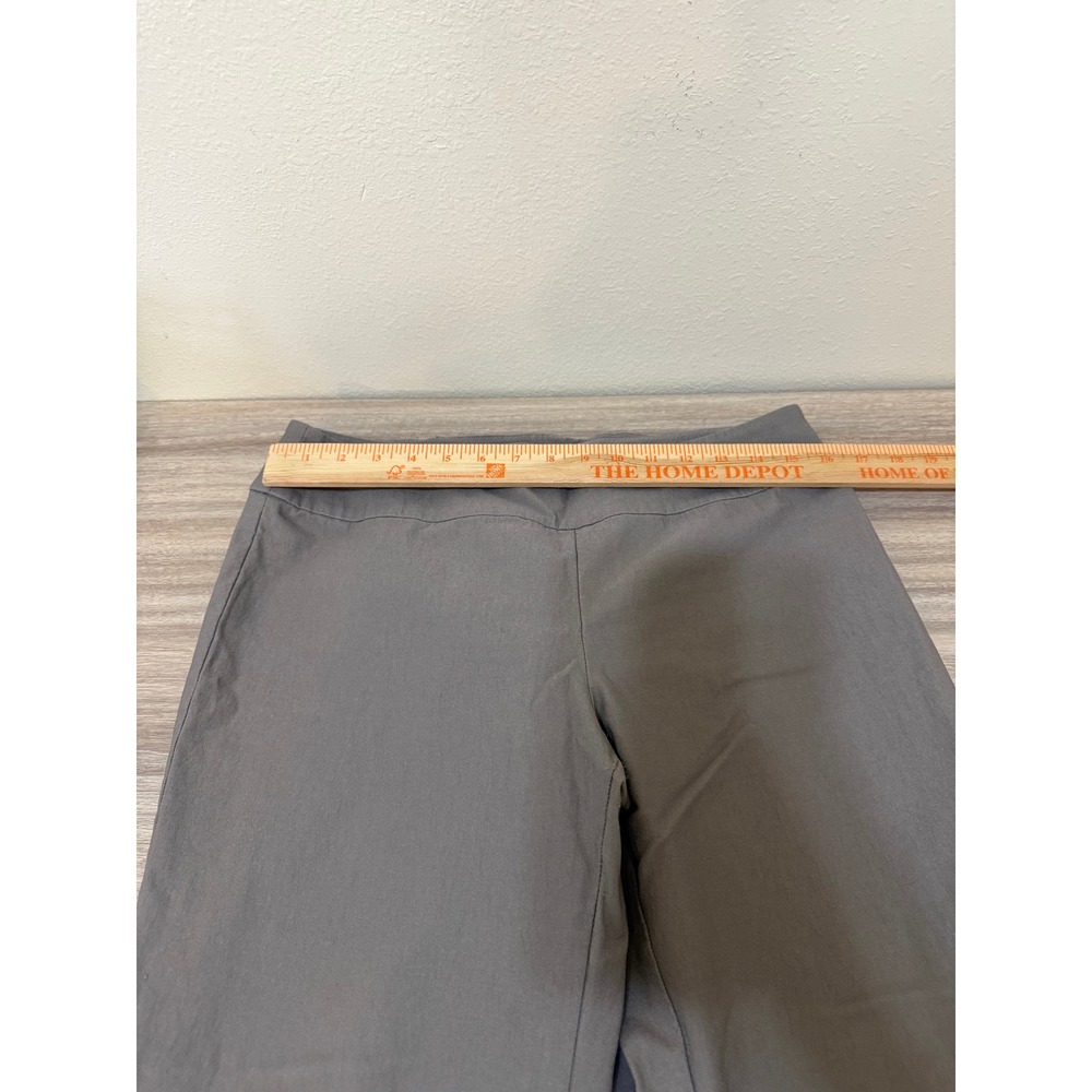 NIC+ZOE Women Wonderstretch Pants 12 Petite Gray Lot of 2 Pull On Straight Leg - Picture 6 of 9